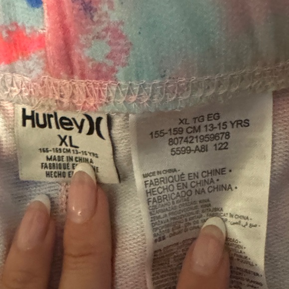 Hurley Kids Colorful Tie-Dye Sweatpants - Picture 4 of 4